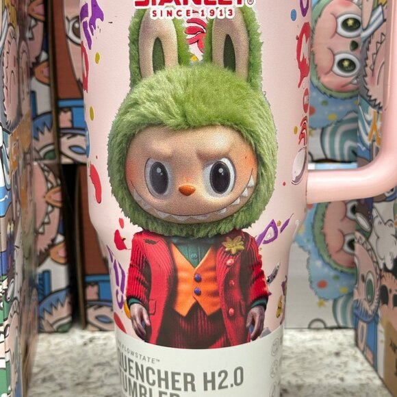 Light Pink 40 oz Quencher Joker H2.0 Flowstate Tumbler Lid & Straw New - Picture 2 of 6